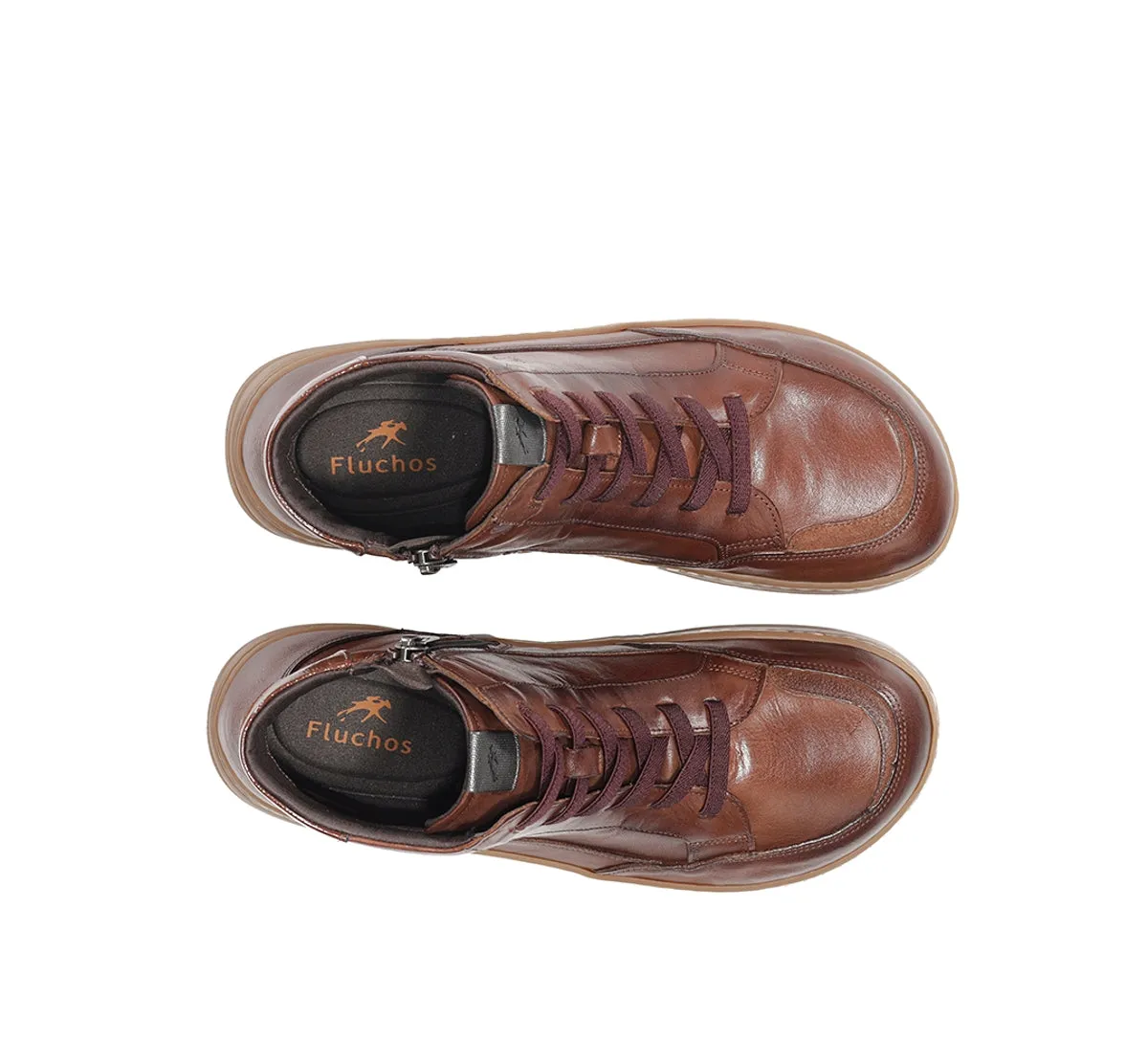 Fluchos Jungle F2553 stivaletti donna marrone pelle