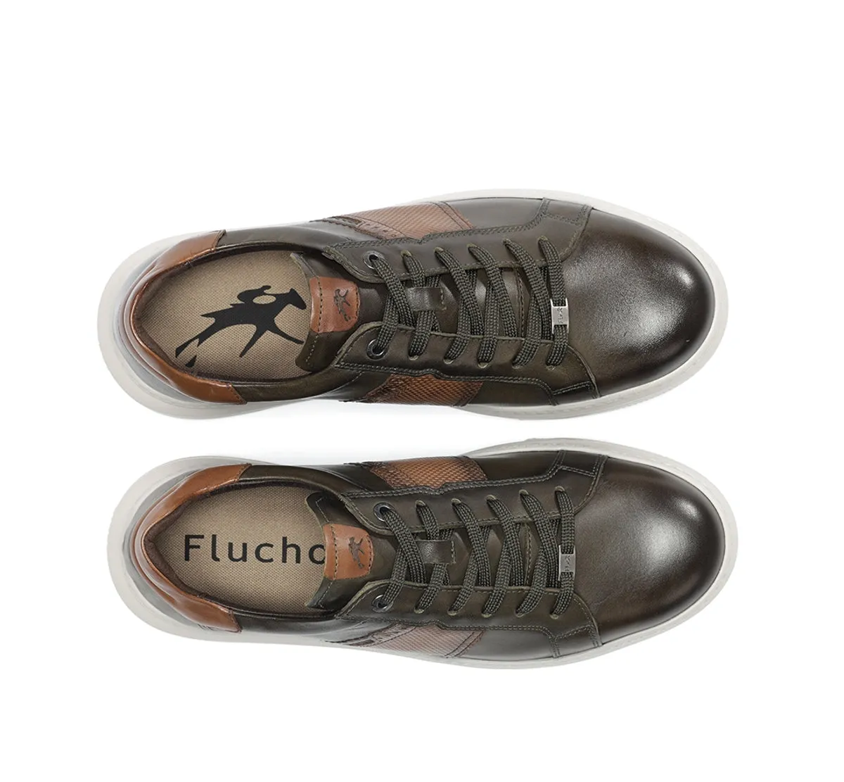 Fluchos Boston F2043 sneakers verdi uomo leggere