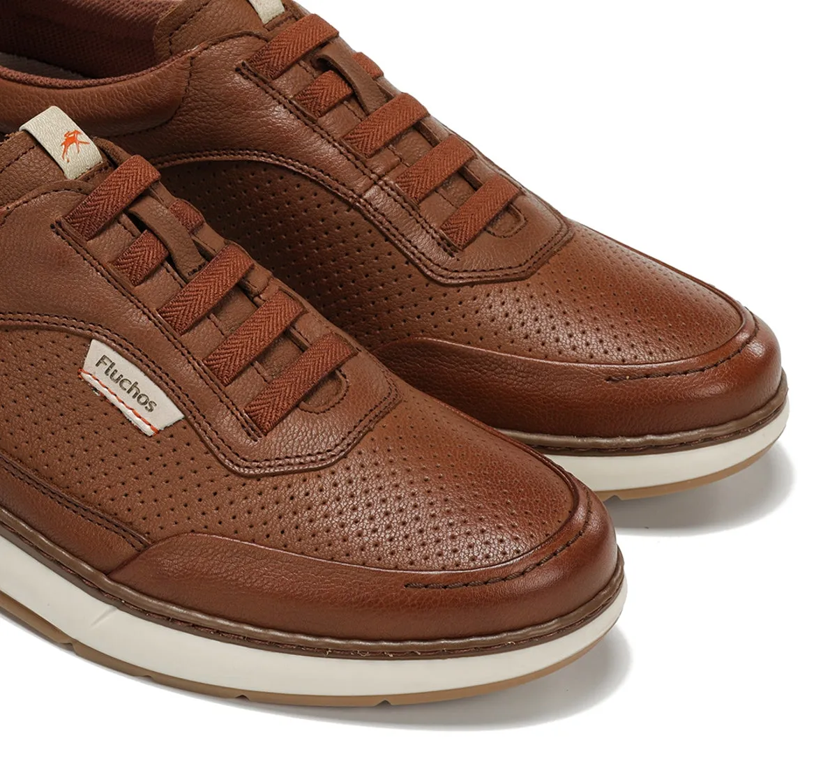Fluchos Jeff F2358 scarpe uomo marroni eleganti
