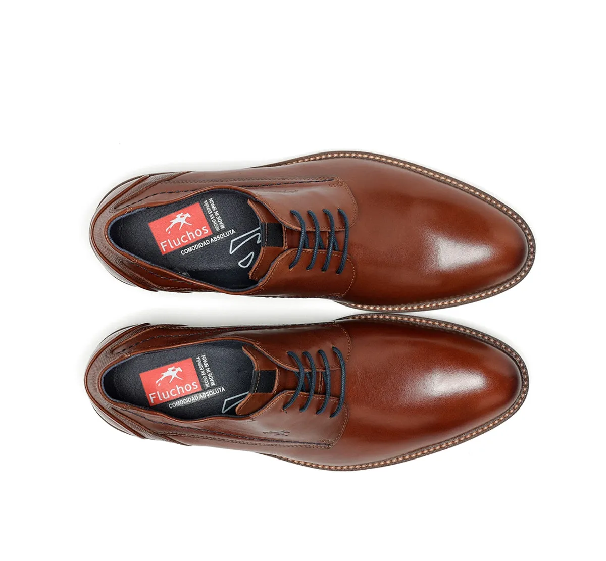 Fluchos Theo F1629 scarpe marroni uomo
