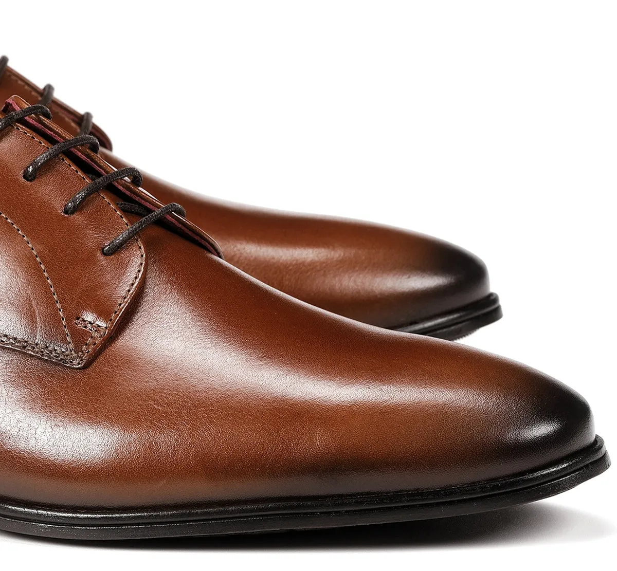 Fluchos Adam F0842 scarpe stringate uomo marroni pelle