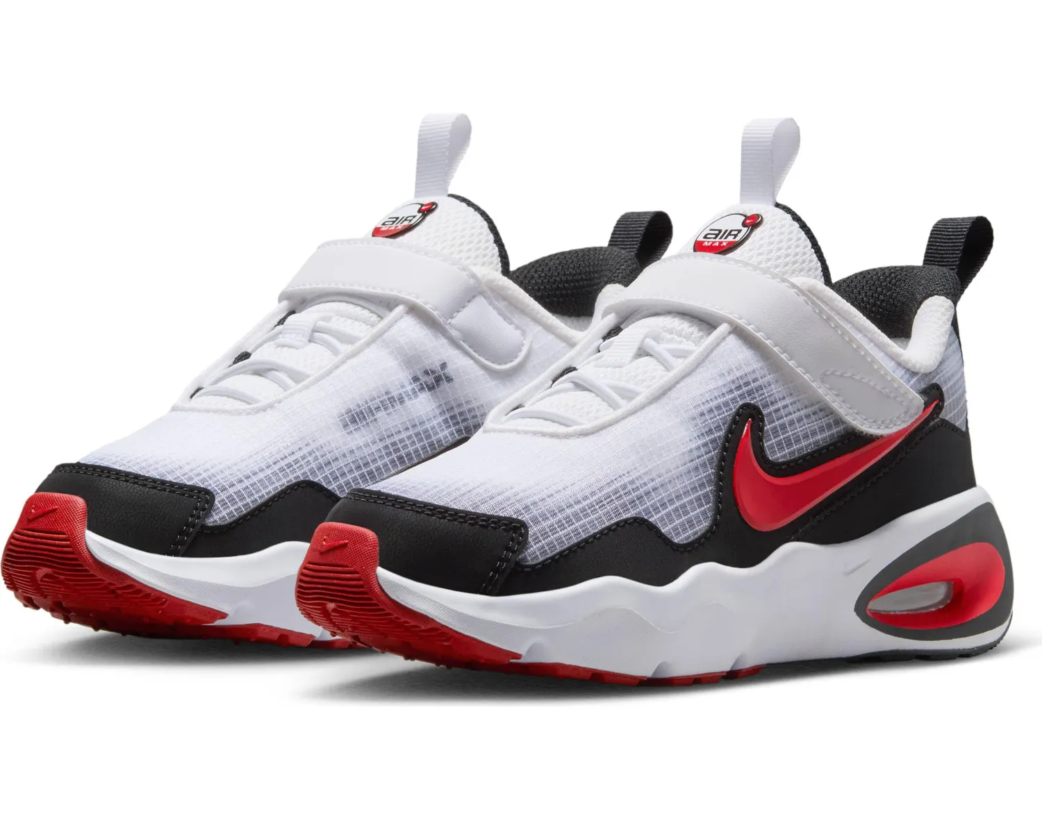 Nike Air Max Nova scarpa bambini White Red traspirante