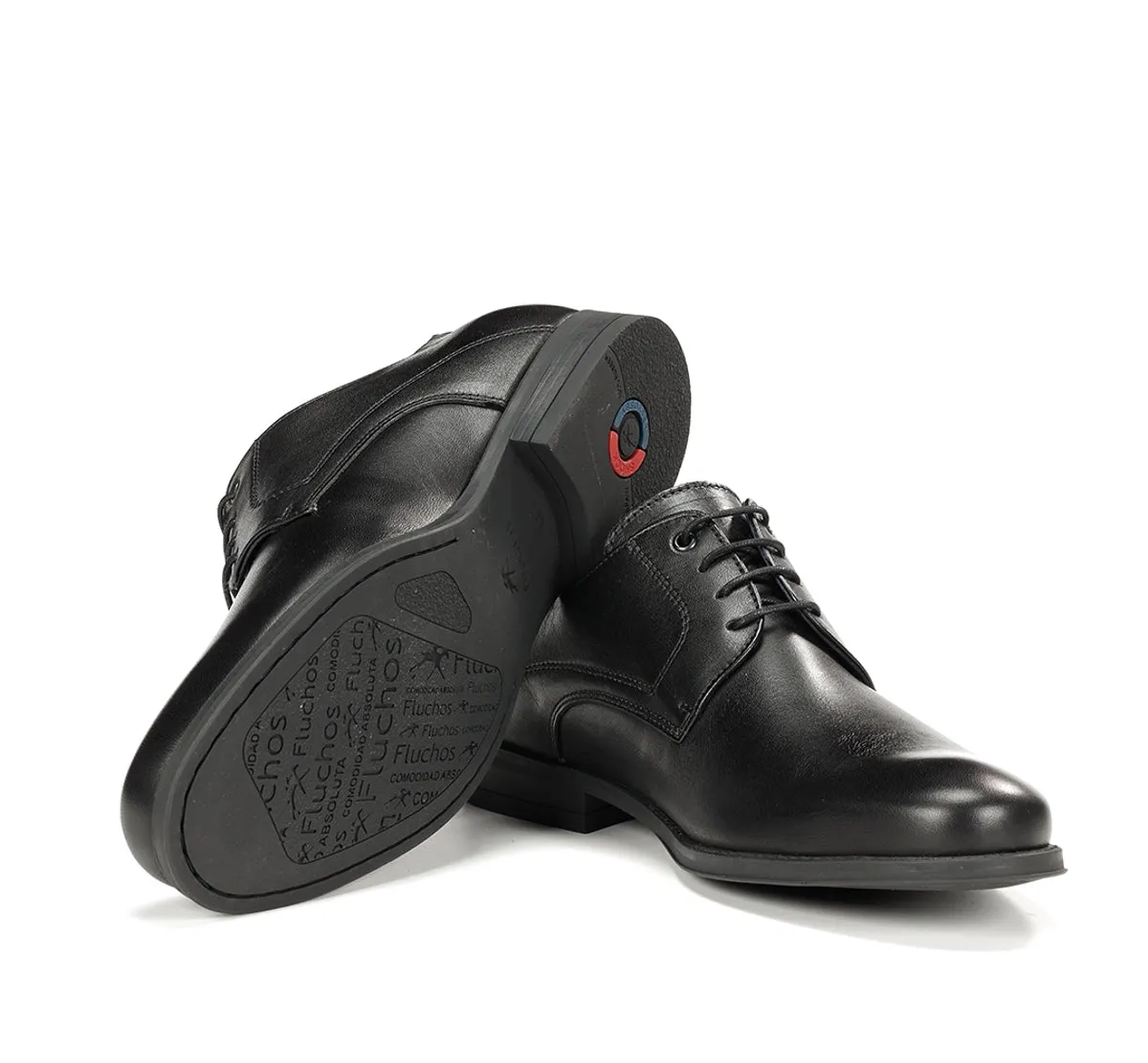 Fluchos Arthur F1931 scarpe nere uomo eleganti classiche