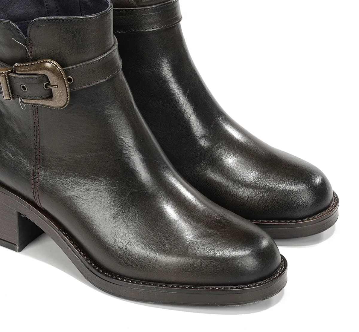 Fluchos Linet D9801 Tronchetti Donna Verdi Tacco