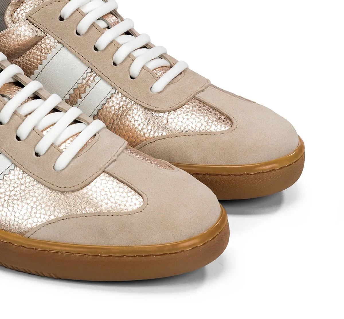 Fluchos Lynn D9477 sneakers donna oro leggera