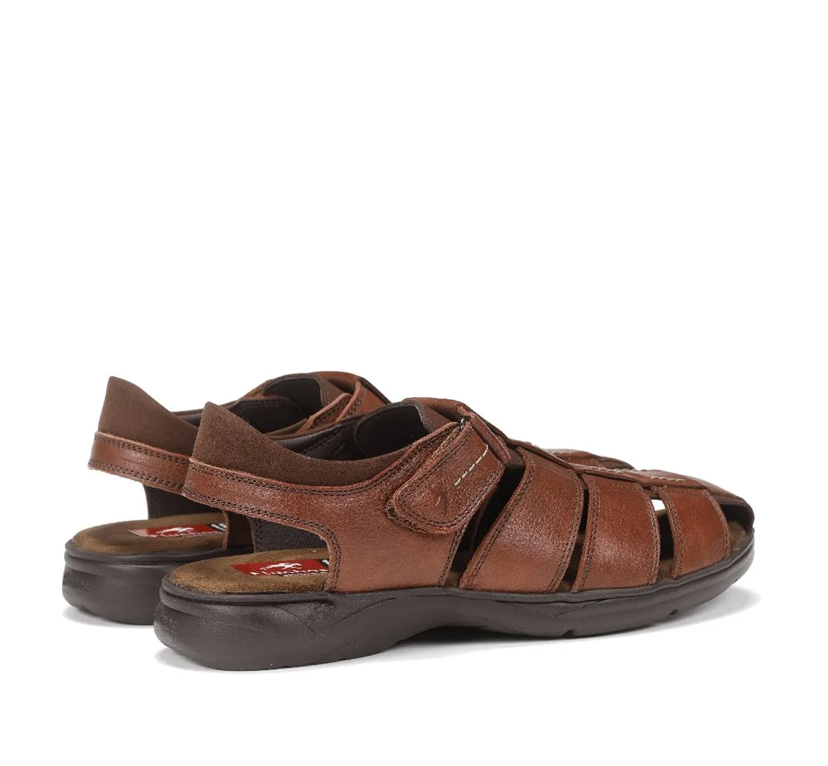 Fluchos Dozer F0533 sandali uomo marroni velcro