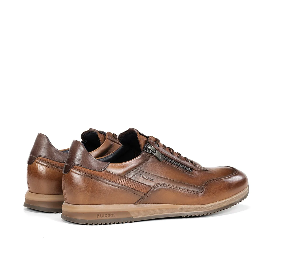 Fluchos Samir F2264 sneakers uomo marroni casual