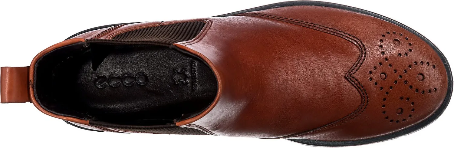 Ecco Bella 282353 stivaletti Chelsea donna neri traforati