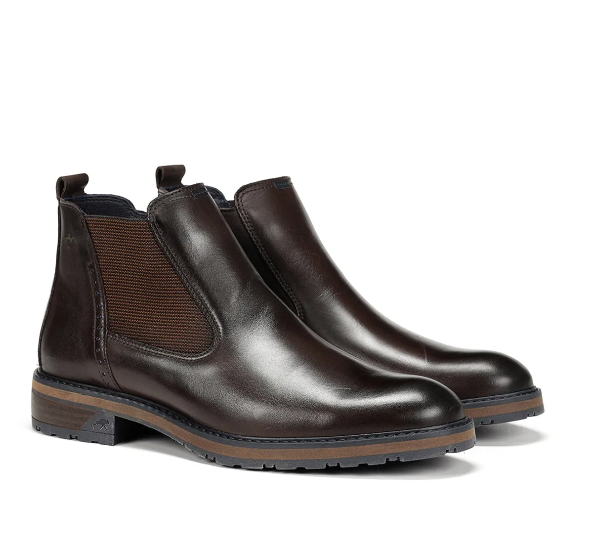 Fluchos Ulrich F1873 stivaletti uomo marrone pelle