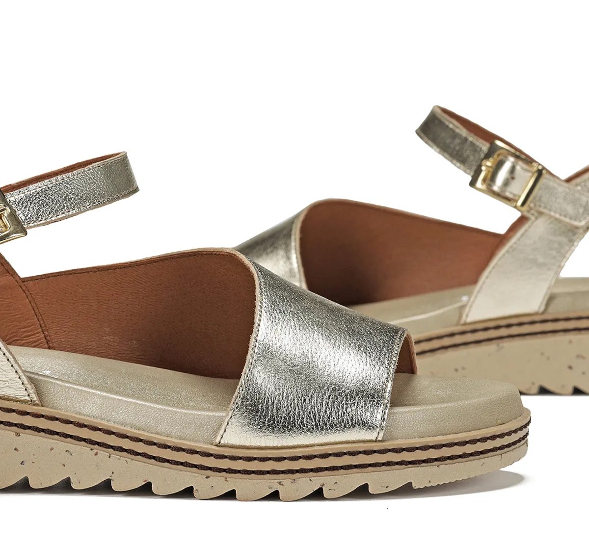Dorking Espe D8771 sandali oro comfort