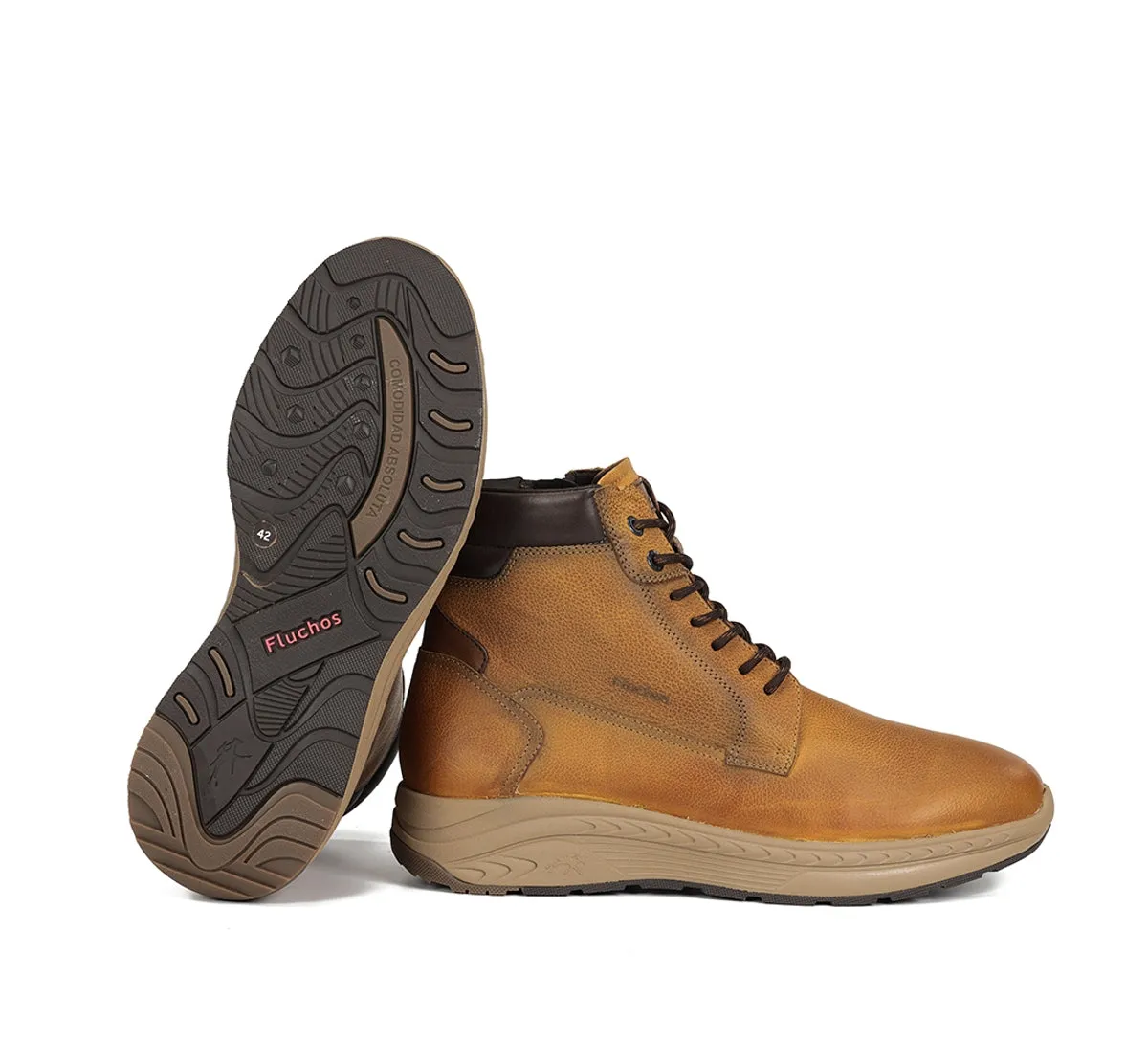 Fluchos Ryder F2292 stivali uomo gialli invernali