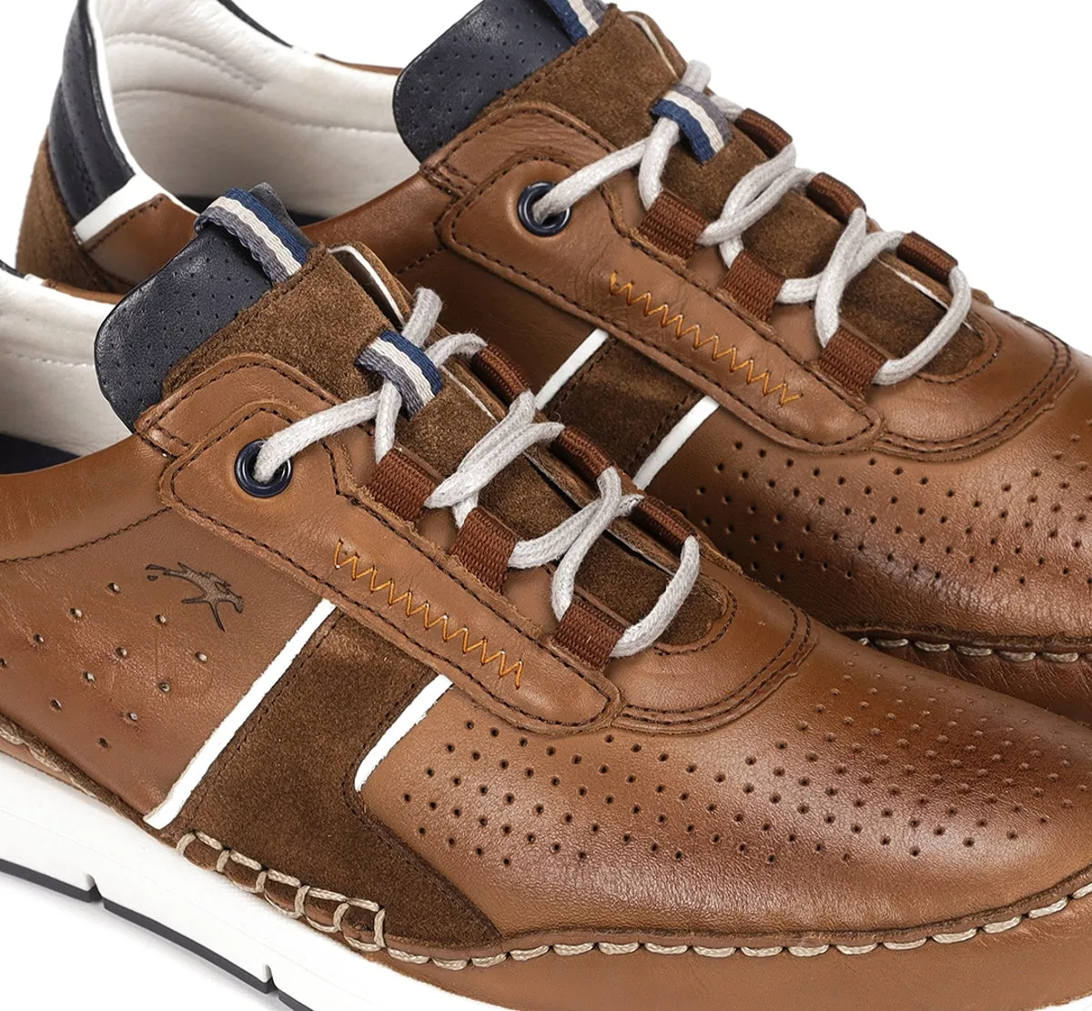 Fluchos Yannic F1442 sneakers uomo marroni stringate