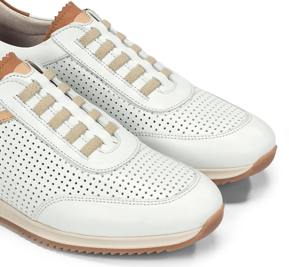 Fluchos Samir F2189 sneakers uomo bianche traspiranti