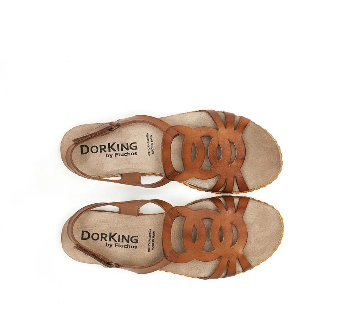 Fluchos Sport D9322 sandali marroni donna leggeri