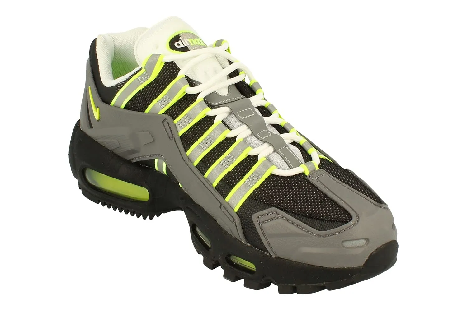 Nike Air Max 95 NDSTRKT sneakers nero giallo neon ammortizzate