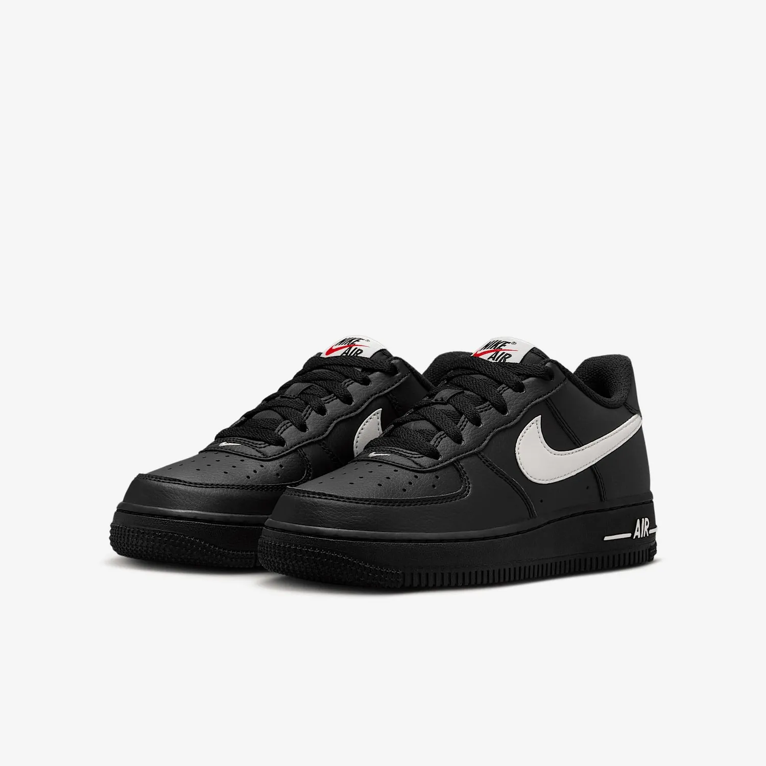 Nike Air Force 1 GS sneakers donna nere pelle 39 EU