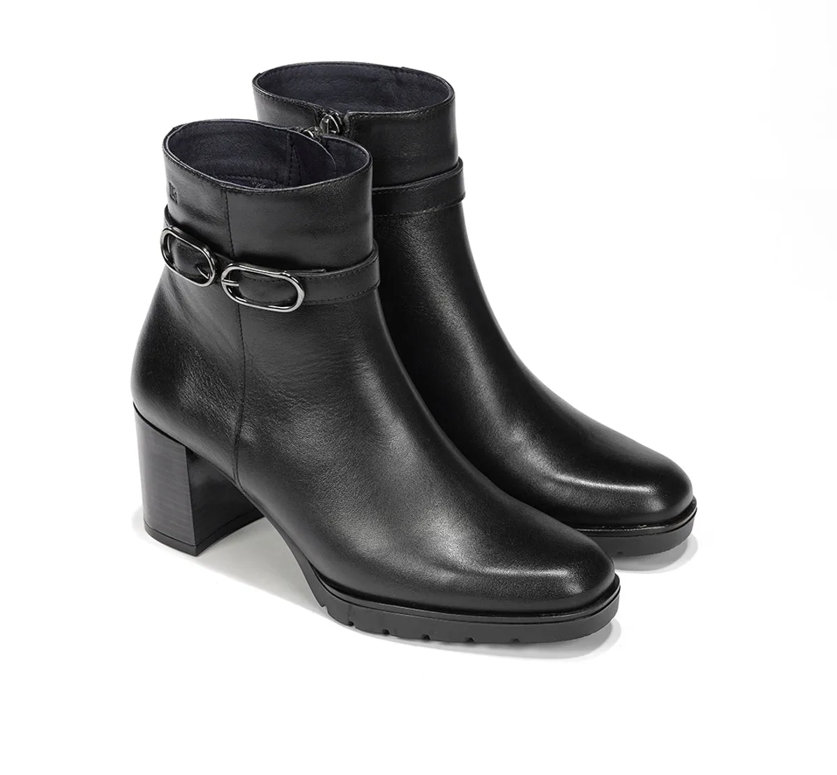 Dorking Sesma D9809 stivaletti neri donna tacco alto