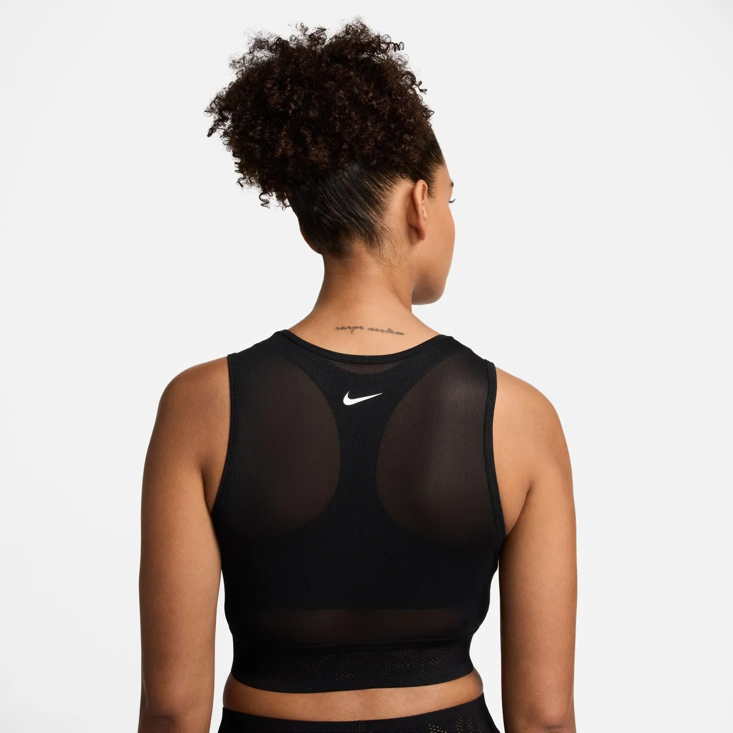 Nike Pro Mesh canotta donna M nera traspirante