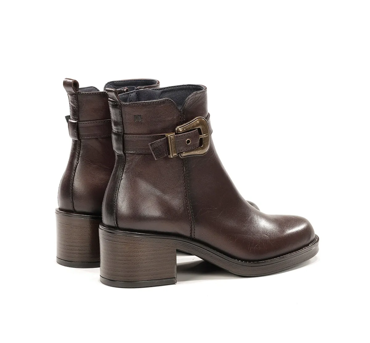 Fluchos Dorking Linet D9801 stivaletti donna pelle marrone