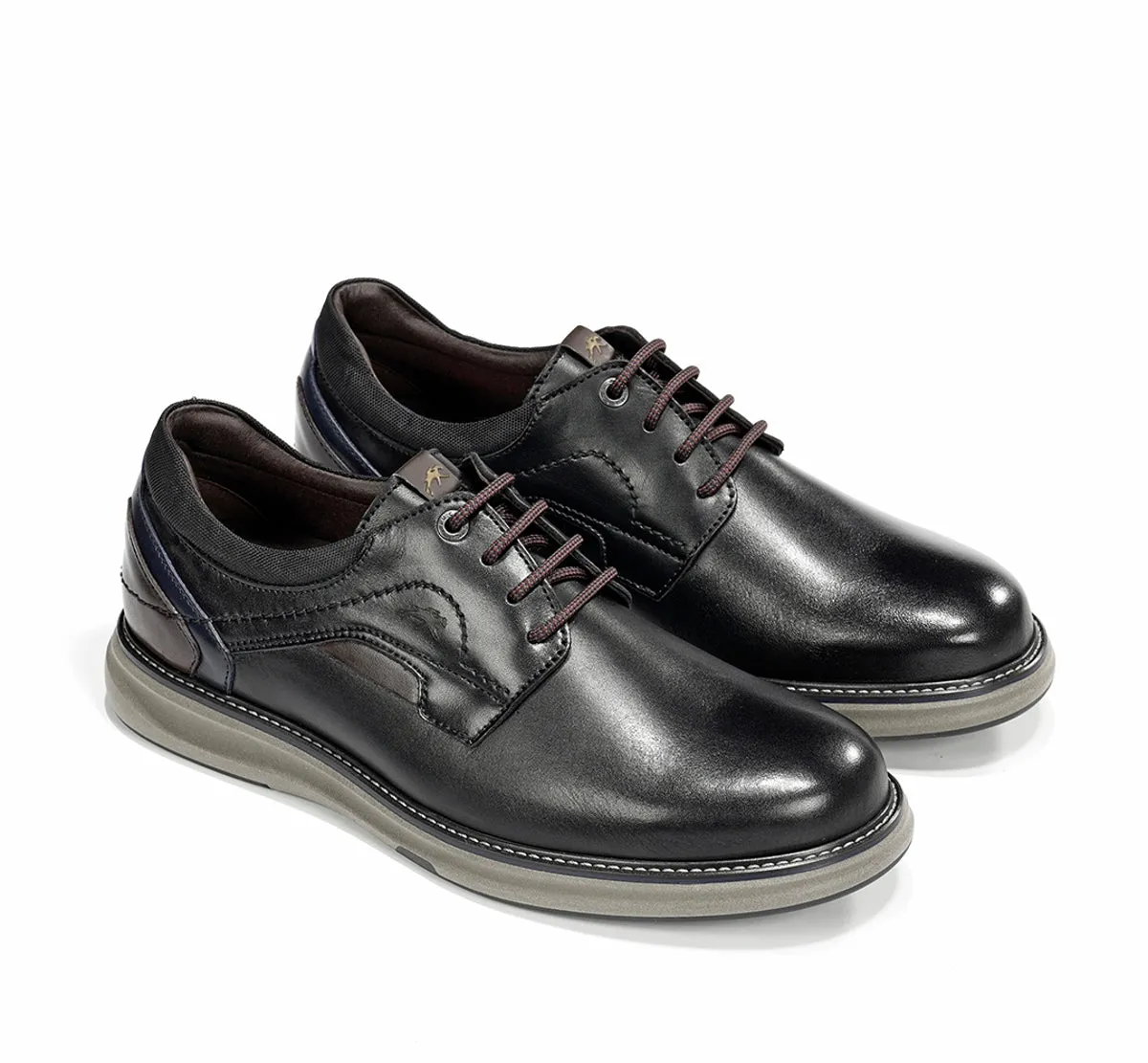 Fluchos Dalton F2507 scarpe uomo nere pelle