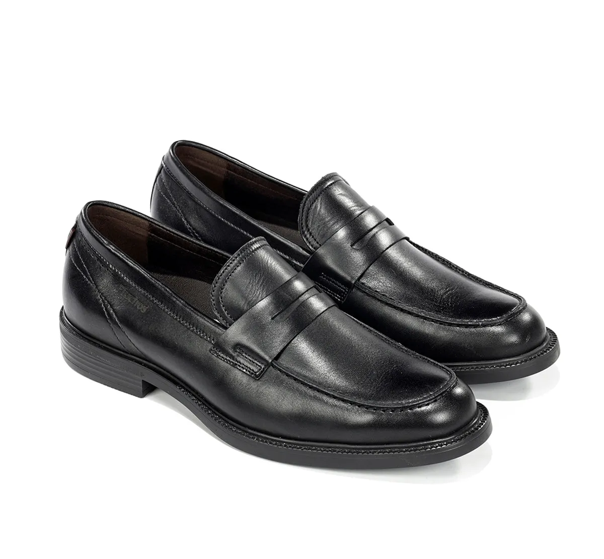 Fluchos Adrien F2496 mocassino uomo nero pelle