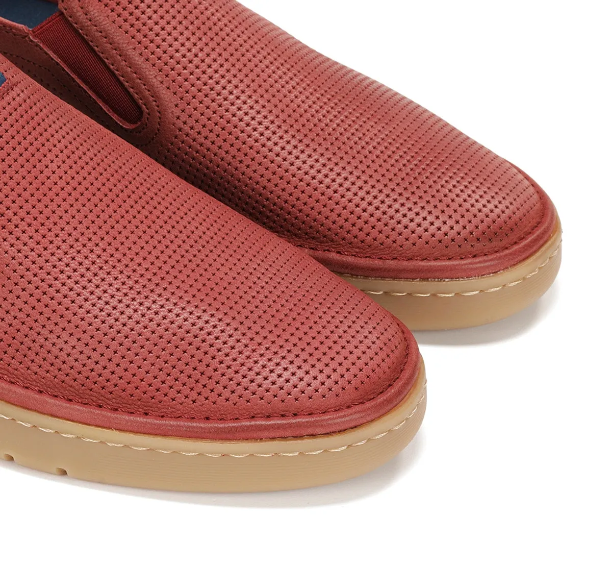 Fluchos Leo F1946 slip on rosse uomo