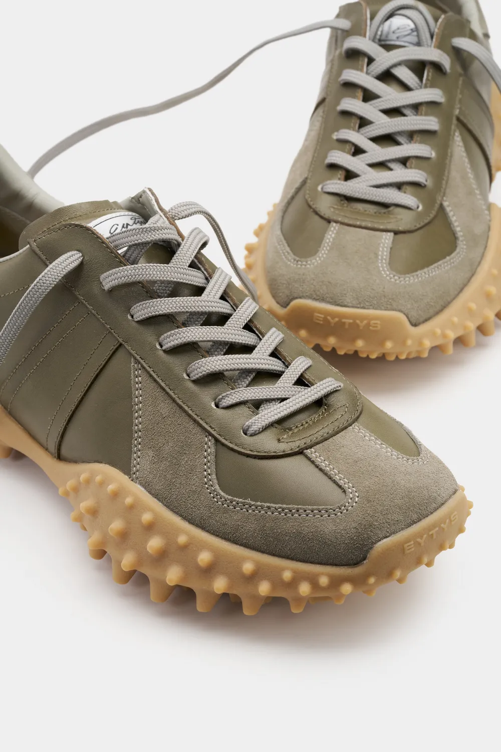 Eytys Aria Sage Leather sneakers salvia