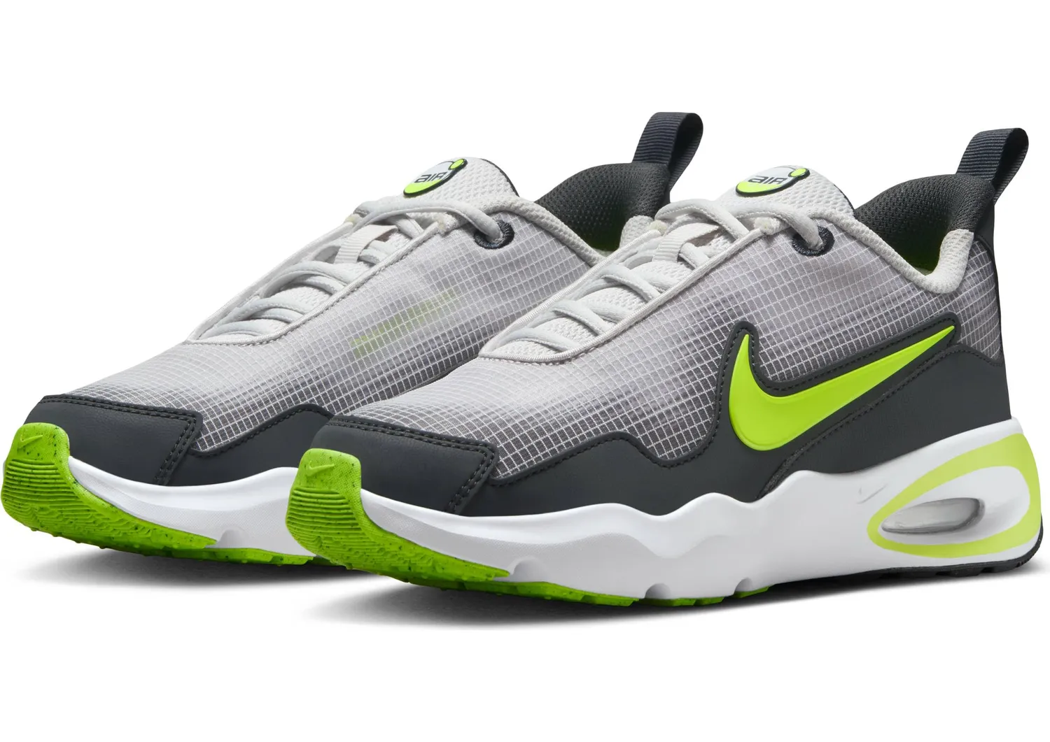Nike Air Max Nova sneakers bambini grigio volt