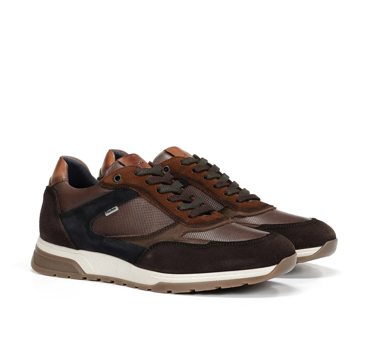 Fluchos Louis F1959 sneakers uomo marroni pelle
