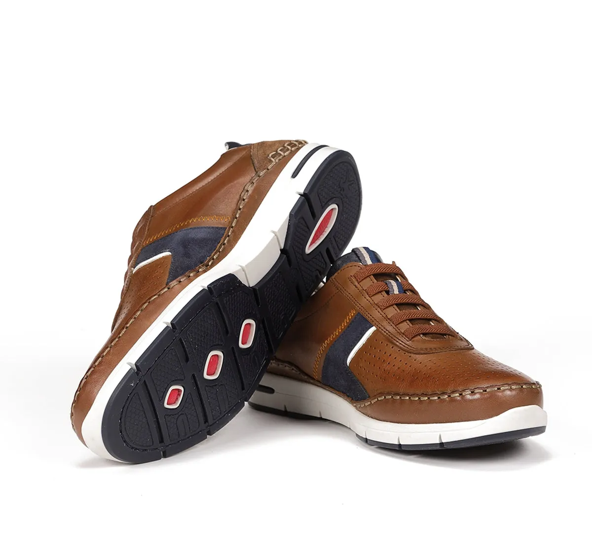 Fluchos Yannic F1443 sneakers uomo marroni stringate