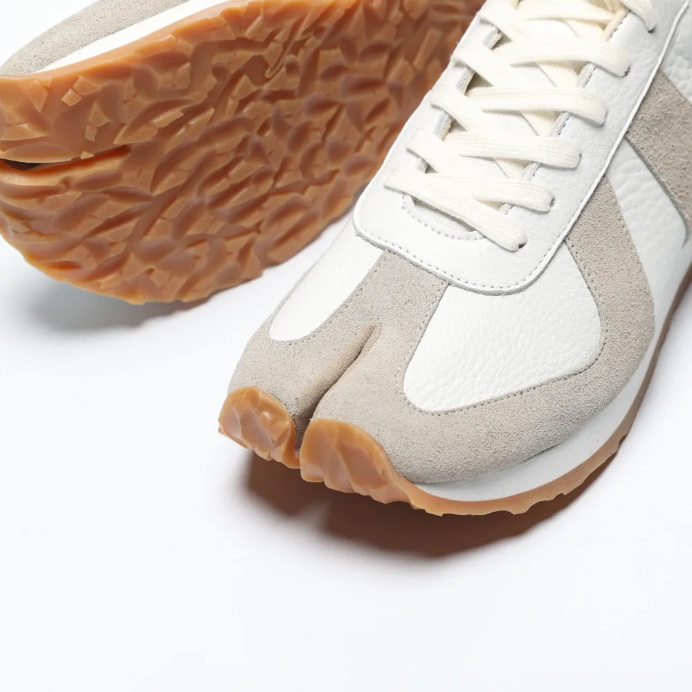 Tabito tabito28 Tabi Trainer Leather sneakers pelle bianco
