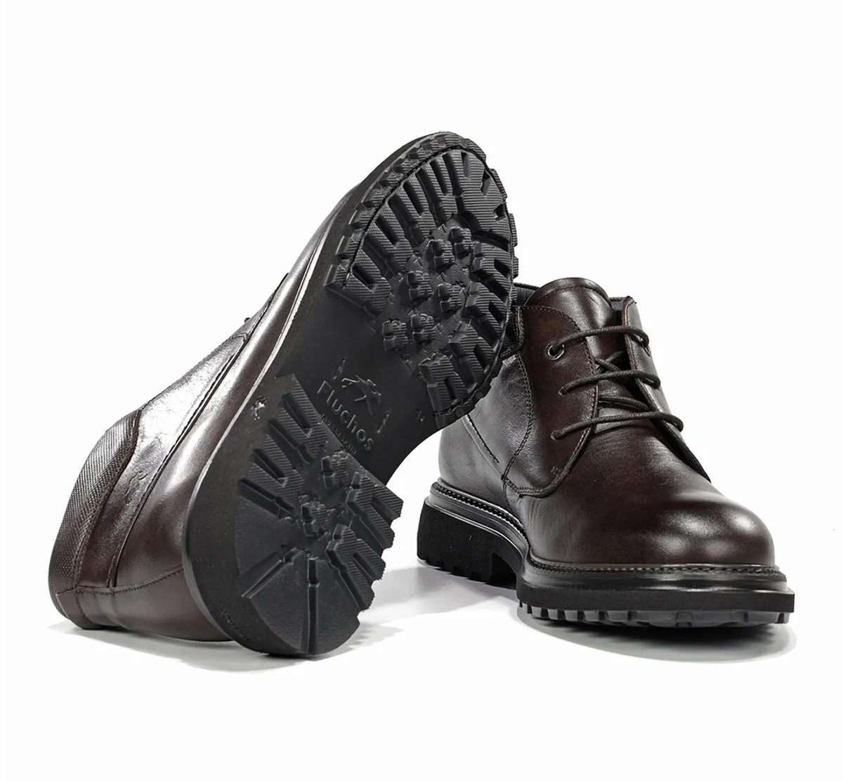 Fluchos Lincon F2055 stivaletto uomo marrone classico