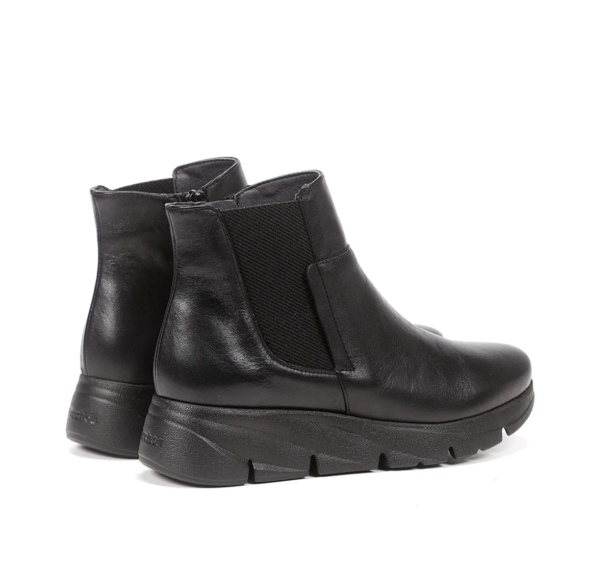 Fluchos Bona F1361 tronchetto nero tacco donna