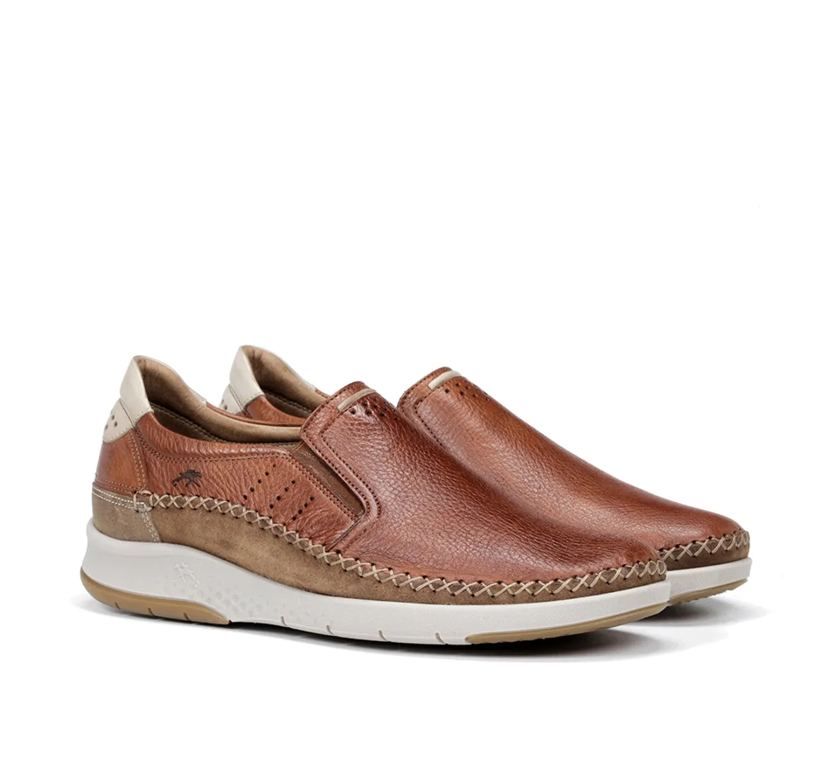 Fluchos Maui F0794 slip on uomo marroni pelle