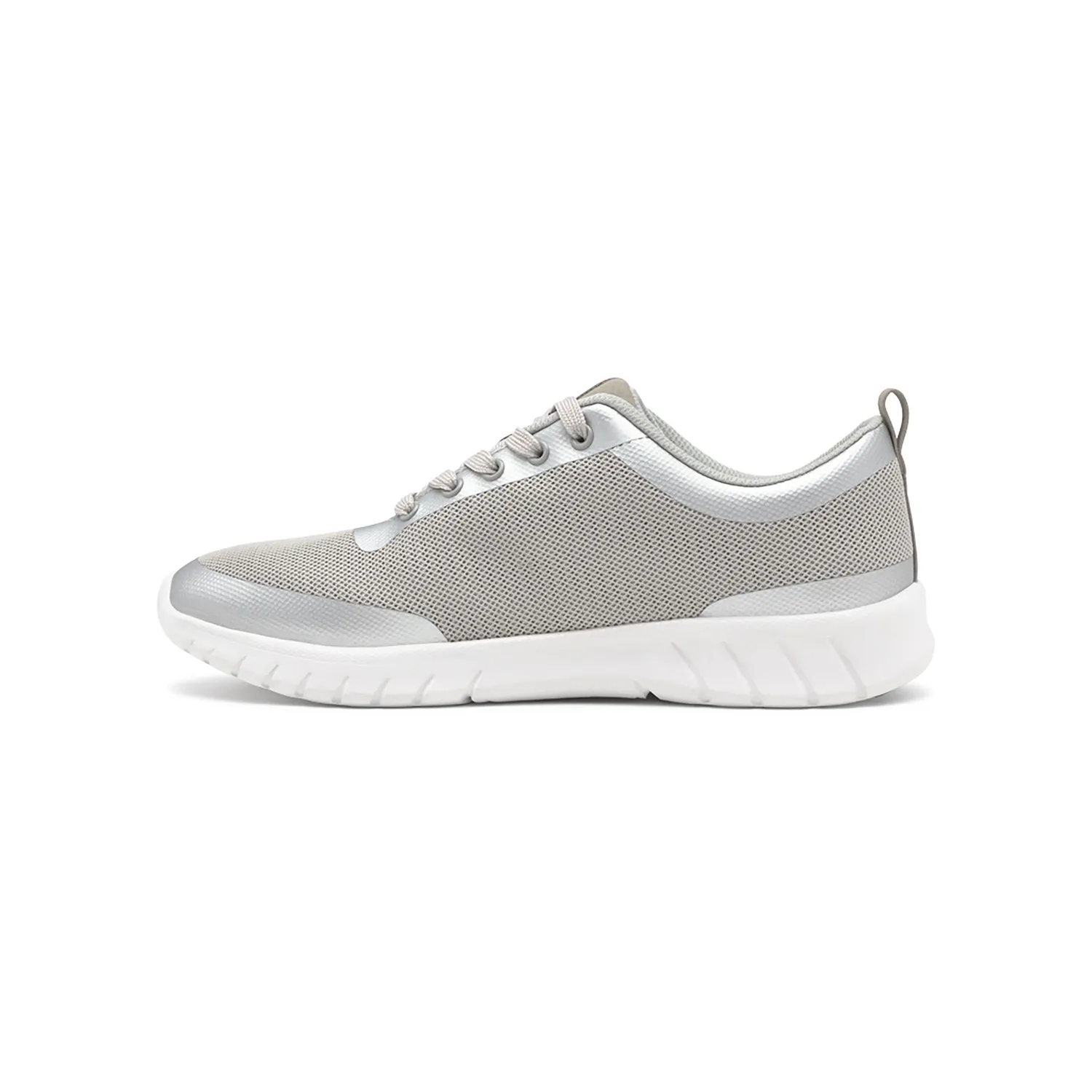 Suecos Alma Style Silver scarpe argento antiscivolo