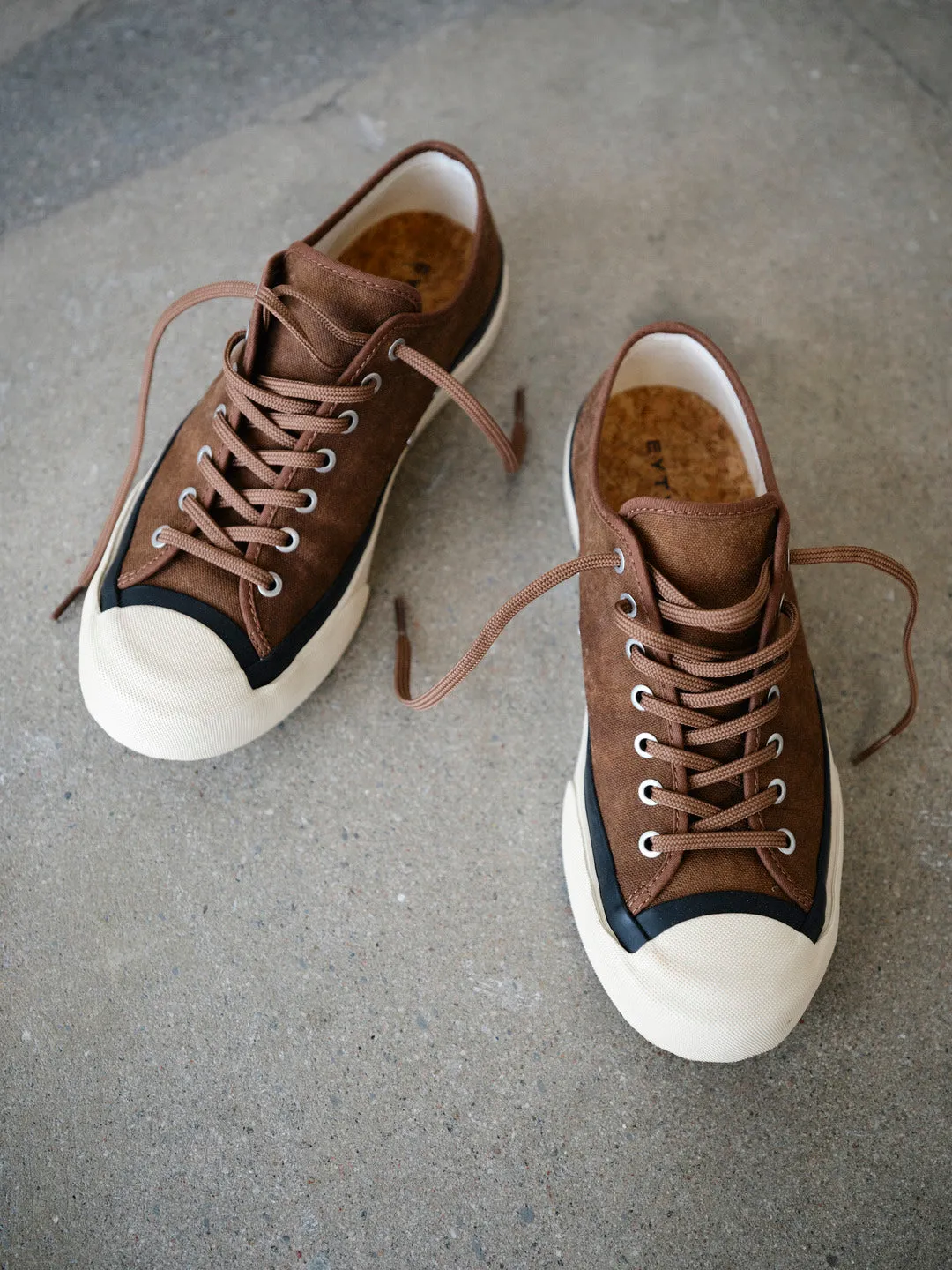 Eytys Stereo sneakers tela macchiato patina