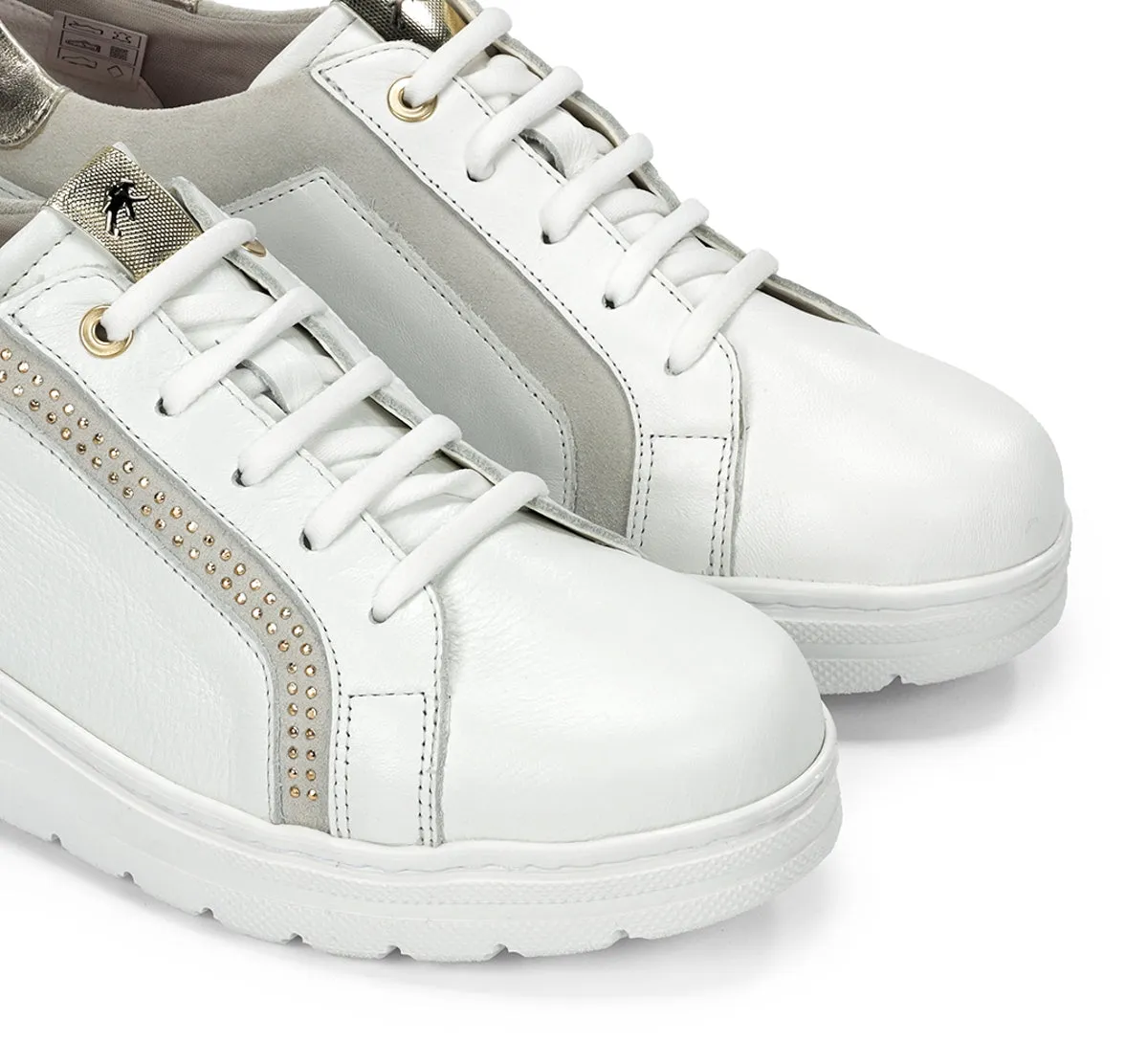 Fluchos Aqua F1997 sneakers donna bianche zeppa