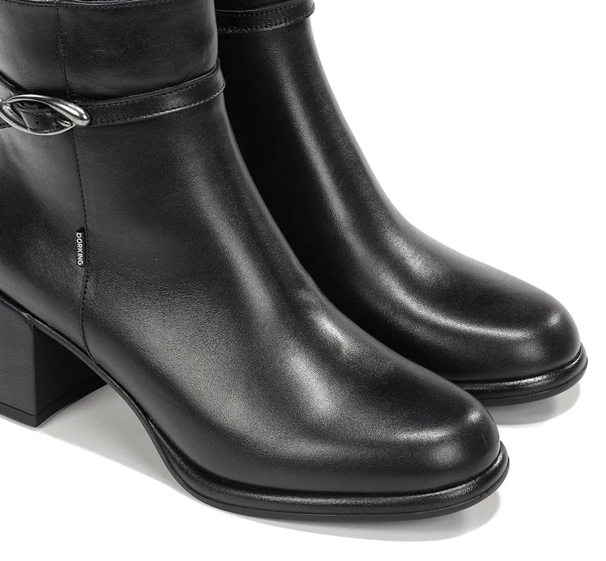 Fluchos Frixe D9816 Stivaletto Nero Donna Tacco