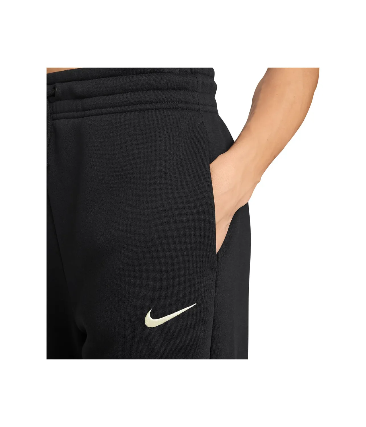 Nike Phoenix Fleece HR Pant Wide 2 pantaloni tuta donna M