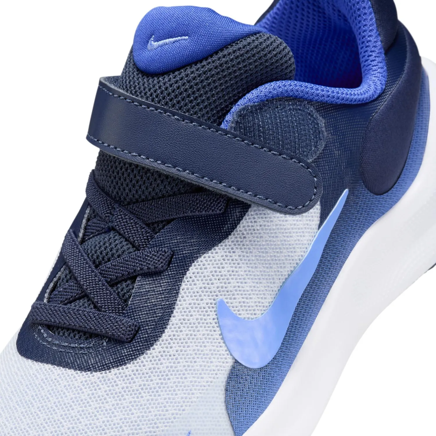 Nike Revolution 7 scarpe bambini velcro grigio blu