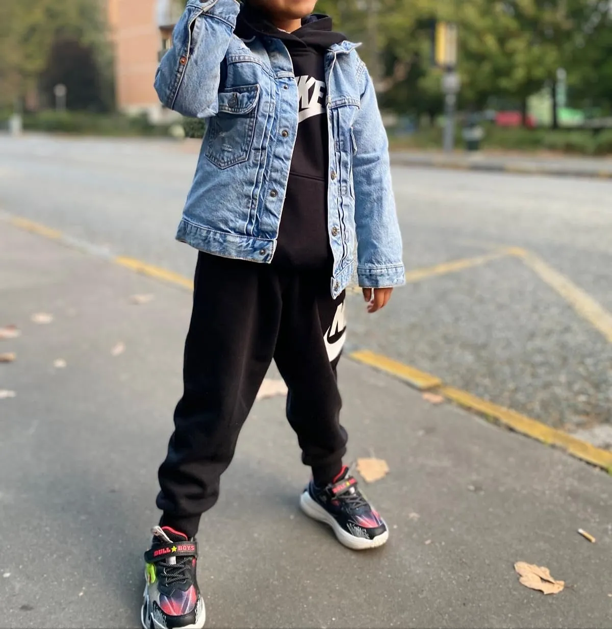Nike Club Fleece tuta bambini 3-4 anni blu navy
