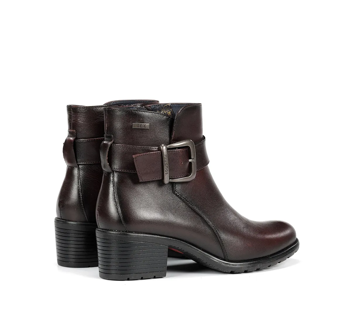 Fluchos Galit F2315 tronchetti donna bordeaux tacco