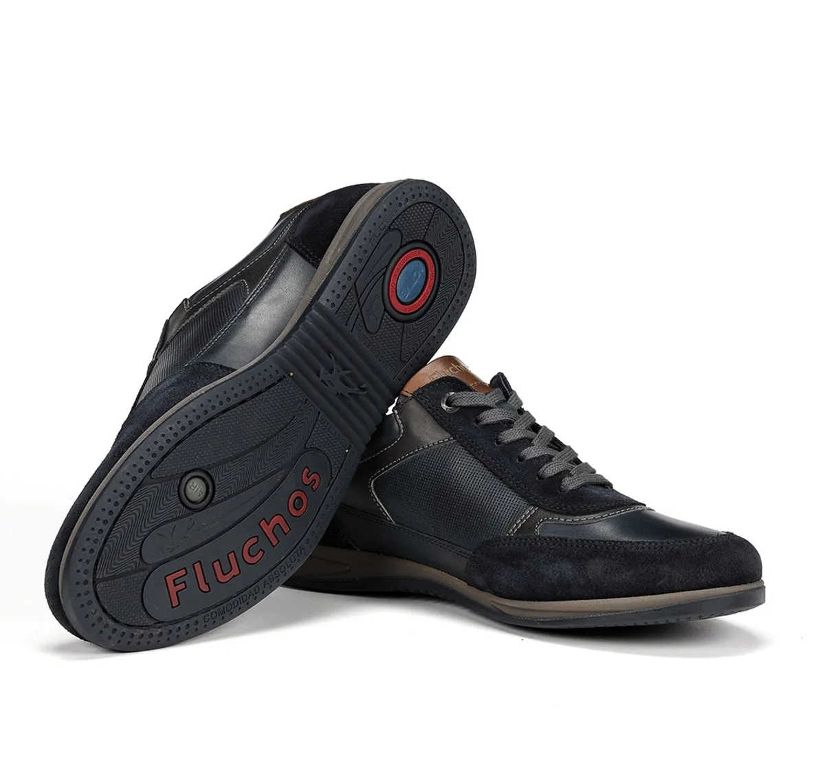 Fluchos Daniel F1288 sneakers uomo blu casual