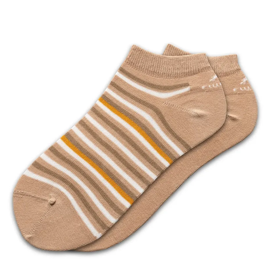 Fluchos CA0001 calzini uomo corti beige 2 paia