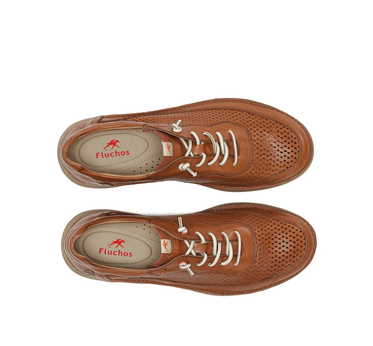 Fluchos Lenox F2219 sneakers uomo marroni pianta larga
