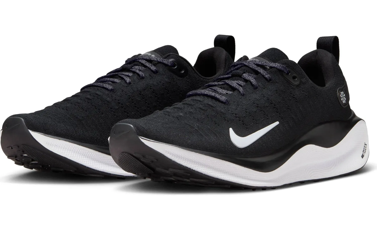 Nike InfinityRN 4 scarpe corsa uomo extra larghe nero