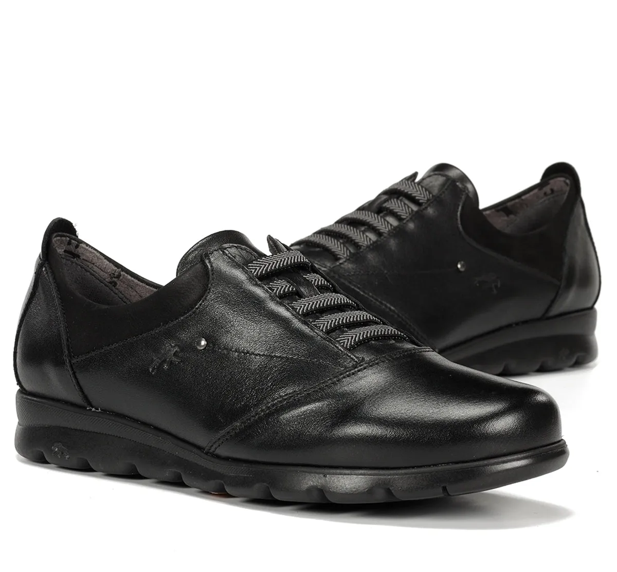 Fluchos Susan F0354 scarpe nere donna suola Dynergy