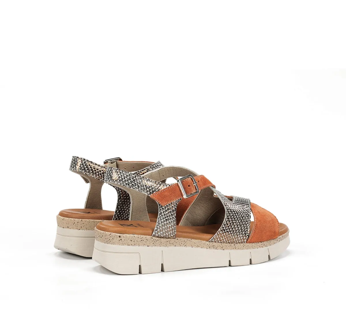 Fluchos Klau D9485 sandali marroni donna