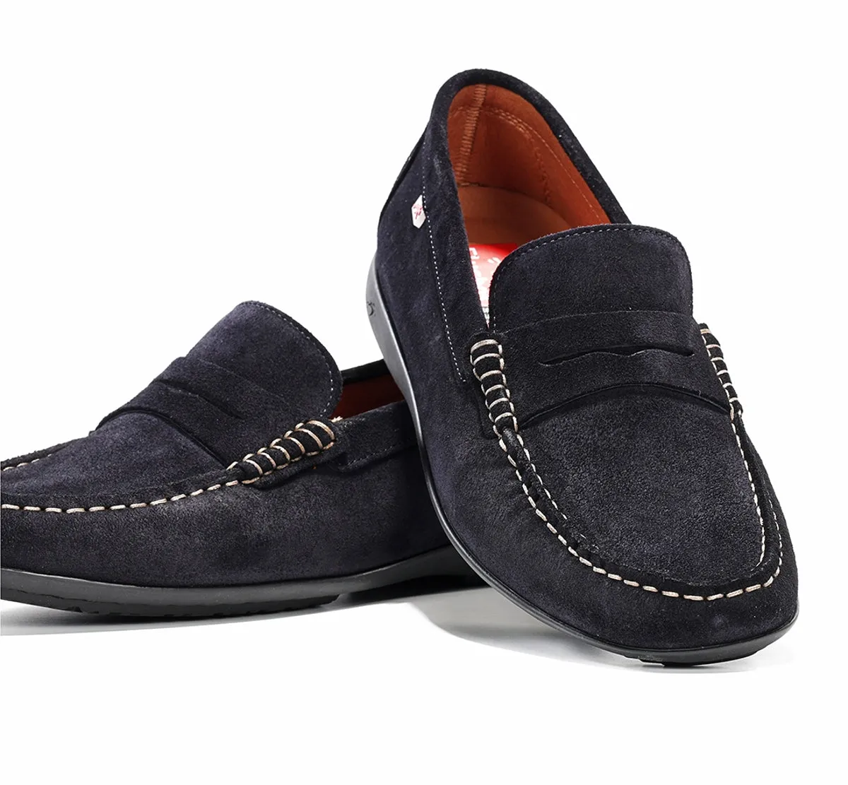 Fluchos Samoa F2207 mocassino uomo blu flessibile