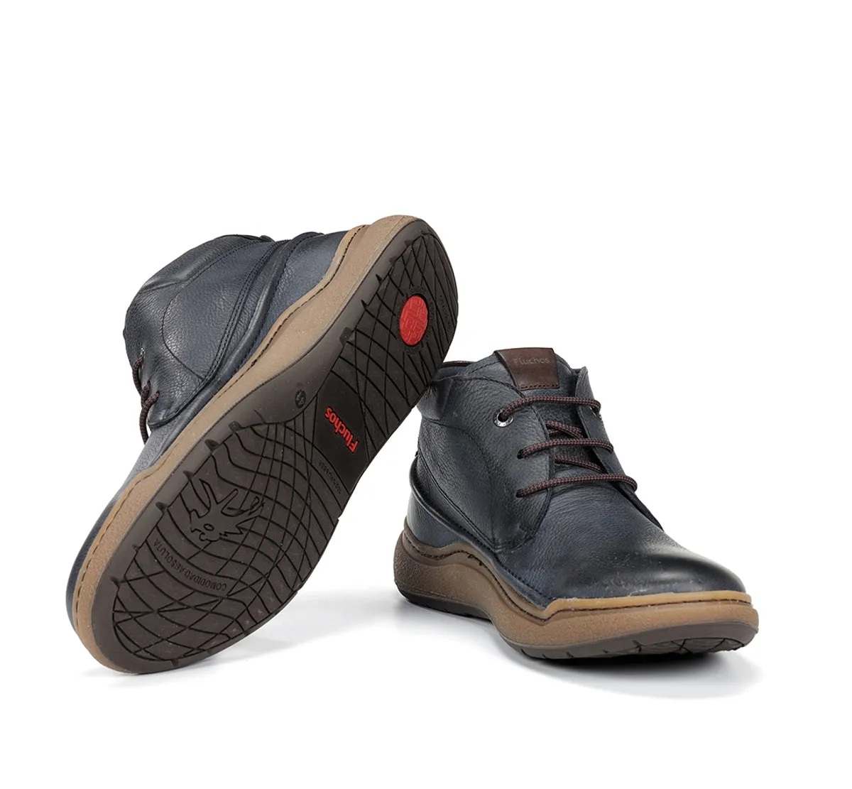 Fluchos Rocky F2034 stivaletto uomo blu pianta larga
